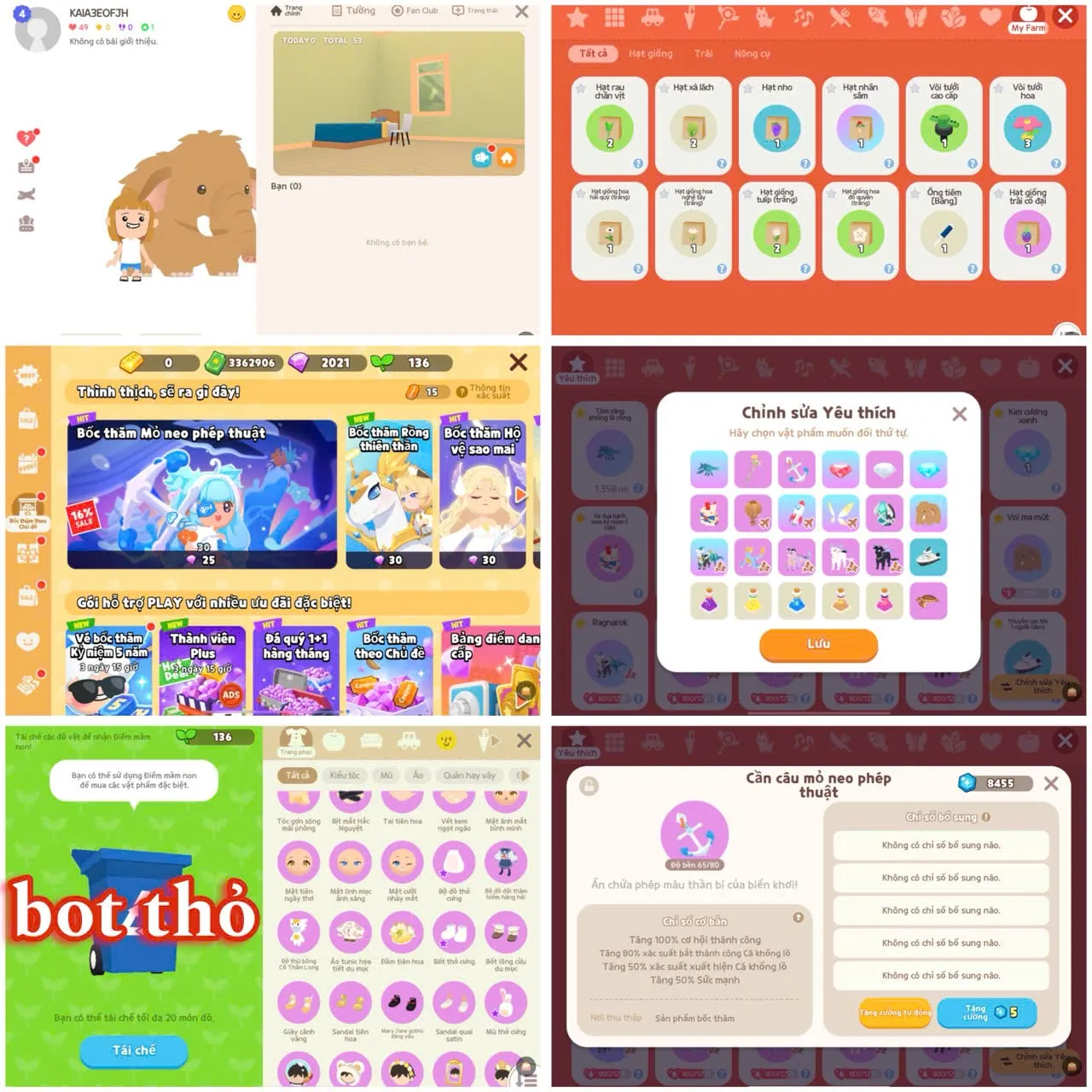 ZING ID TRẮNG THÔNG TIN 