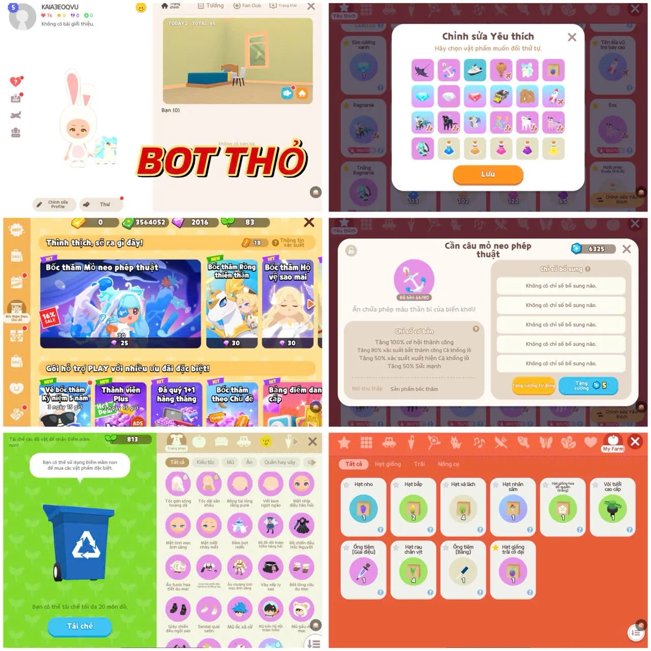 ZING ID TRẮNG THÔNG TIN 