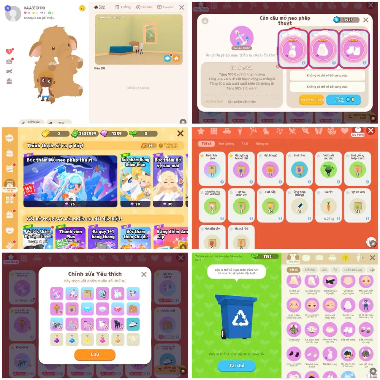 ZING ID TRẮNG THÔNG TIN 